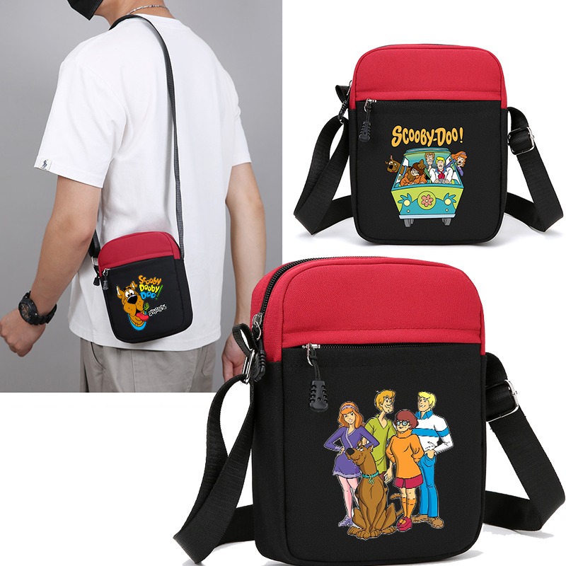 Women'S Bags Cross Body - Bolsas transversais Scooby Doo para mulheres,