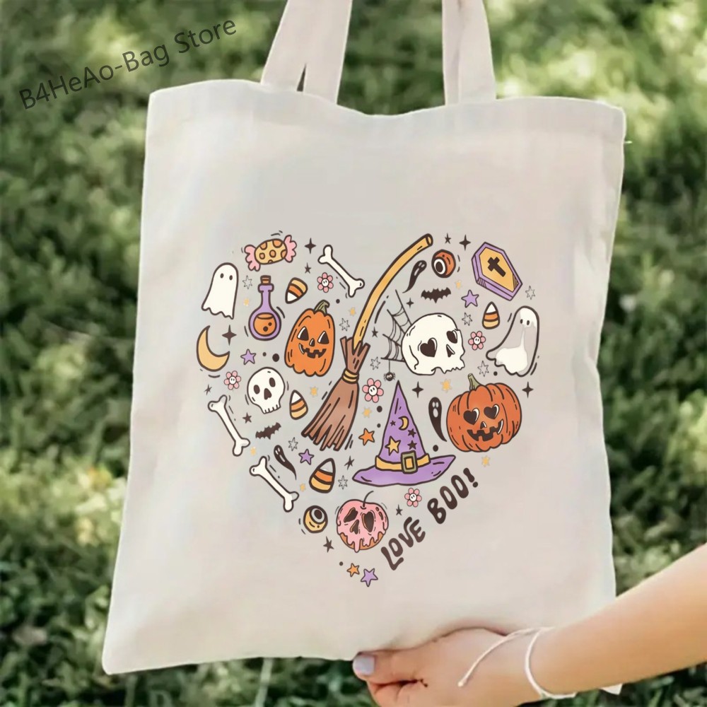 Women'S Yoga Bags - Bolsa de lona com tema assustador