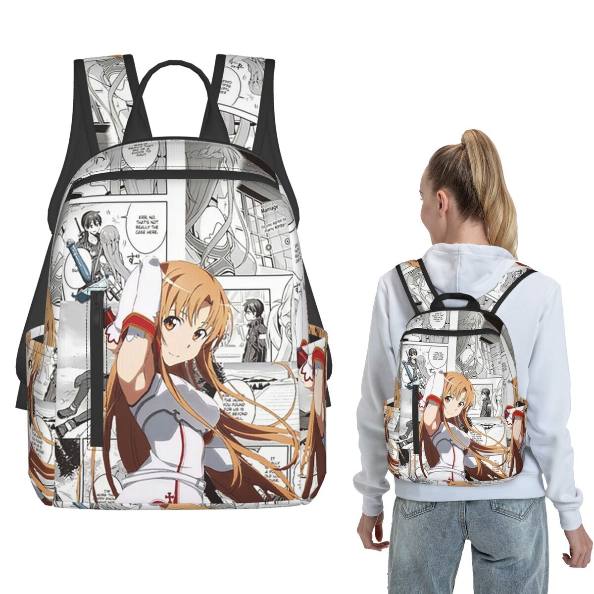 Women'S Bag Online - Mochila de Anime Sword Art Online