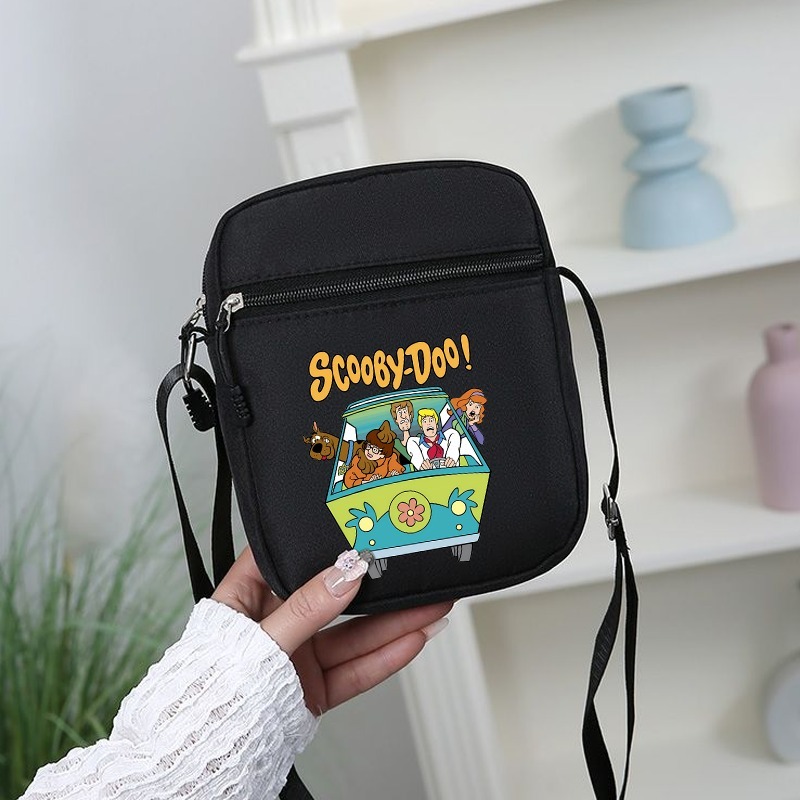 Women'S Bags Cross Body - Bolsas transversais Scooby Doo para mulheres,