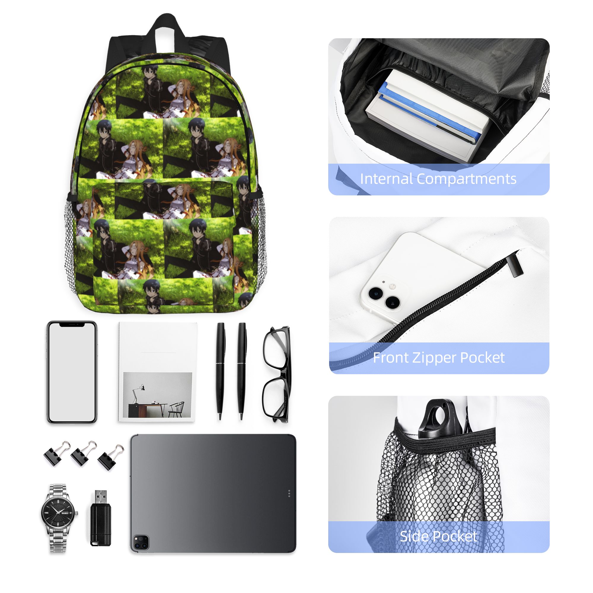 Mochila de Anime Sword Art Onl - Women'S Bag Online avaliação e preço