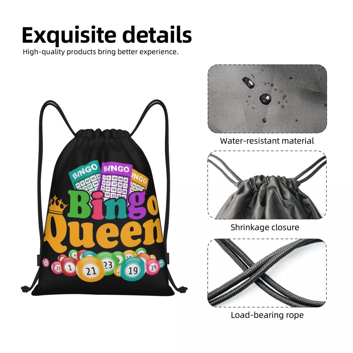 Saco De Cordão Personalizado P - Women'S Yoga Bags avaliação e preço