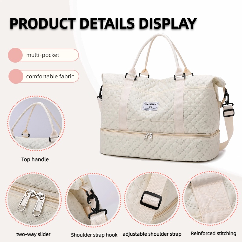Bolsa de Viagem Grande Capacid - Women'S Yoga Bags avaliação e preço