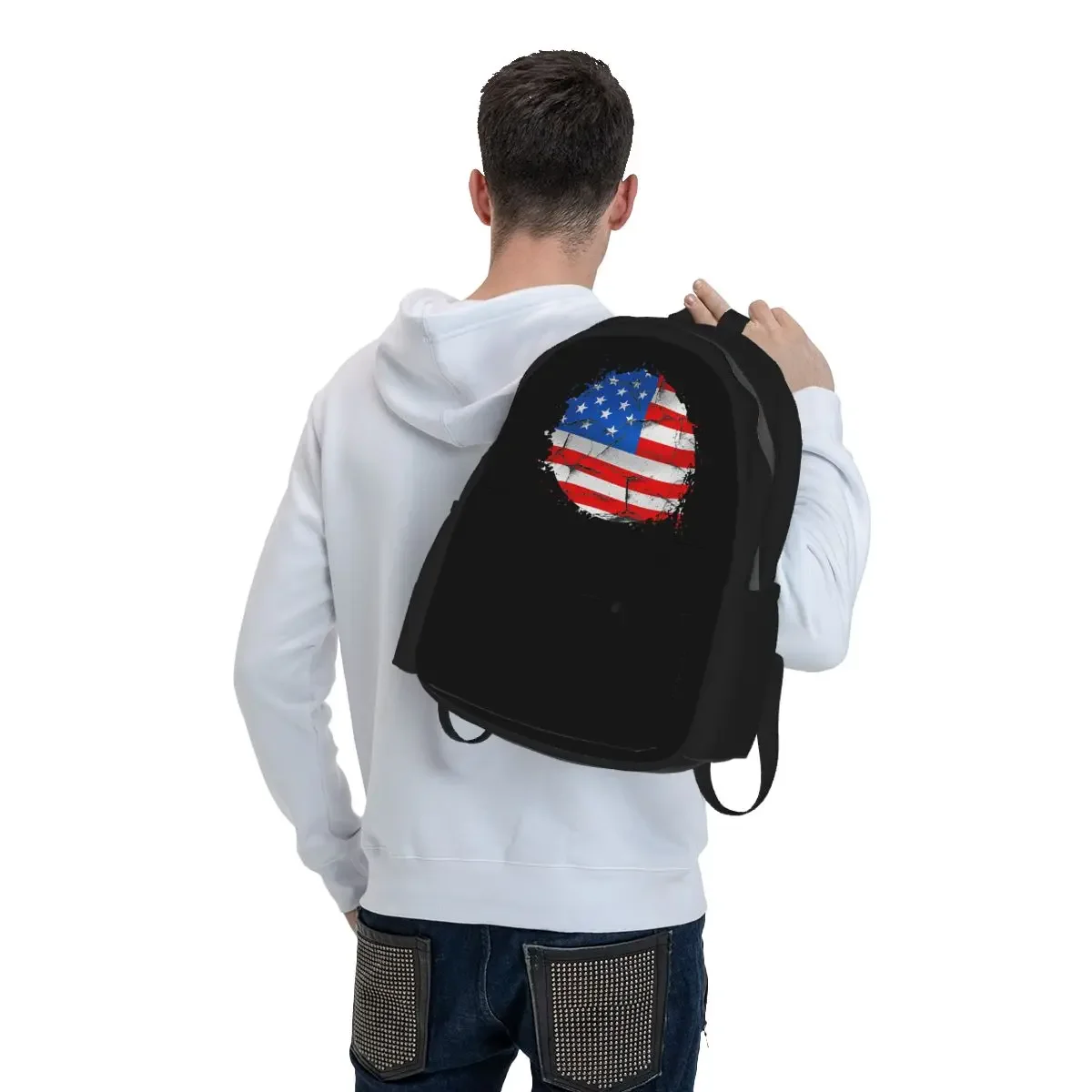 Mochila com Bandeira Americana - Women Bags Usa avaliação e preço