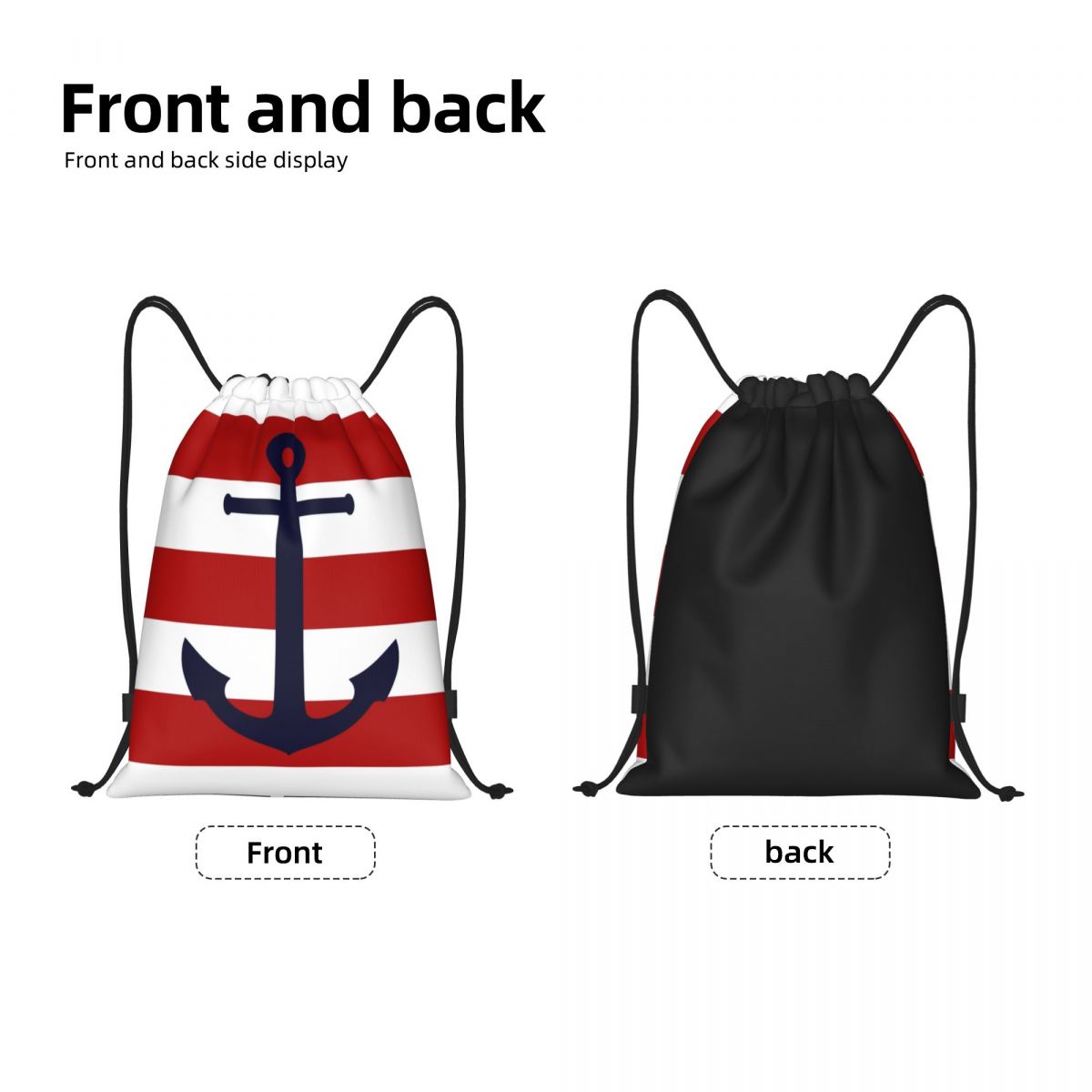 Náutico azul marinho âncora em - Women'S Yoga Bags avaliação e preço