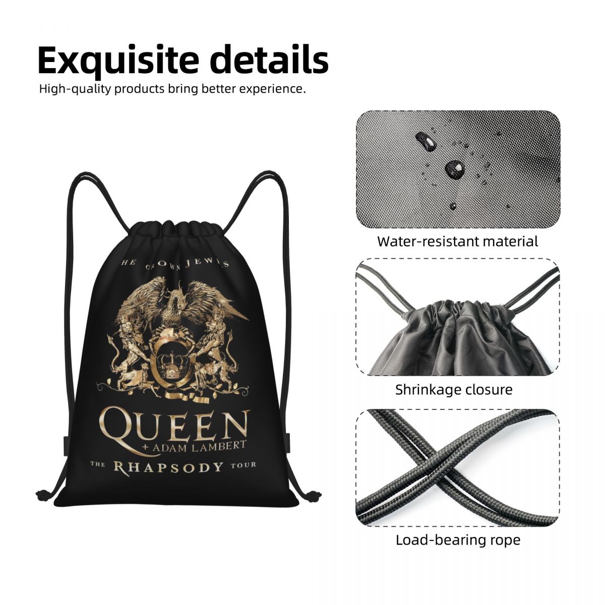 Custom Freddie Mercury Crown D - Women'S Yoga Bags avaliação e preço