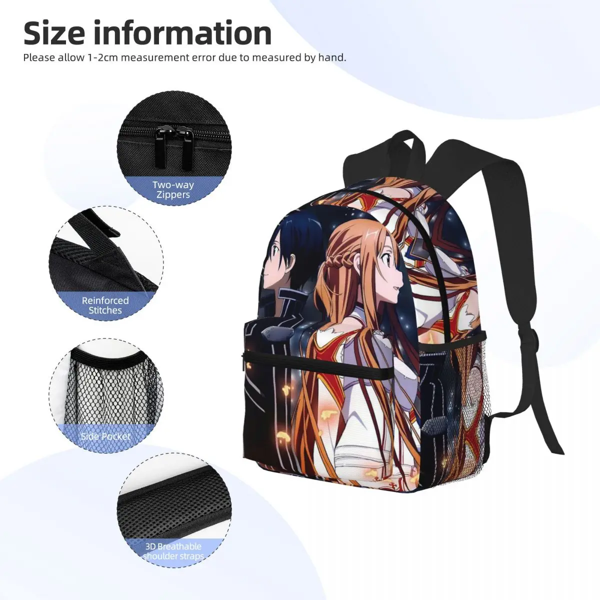 Mochila escolar Sword Art Onli - Women'S Bag Online avaliação e preço