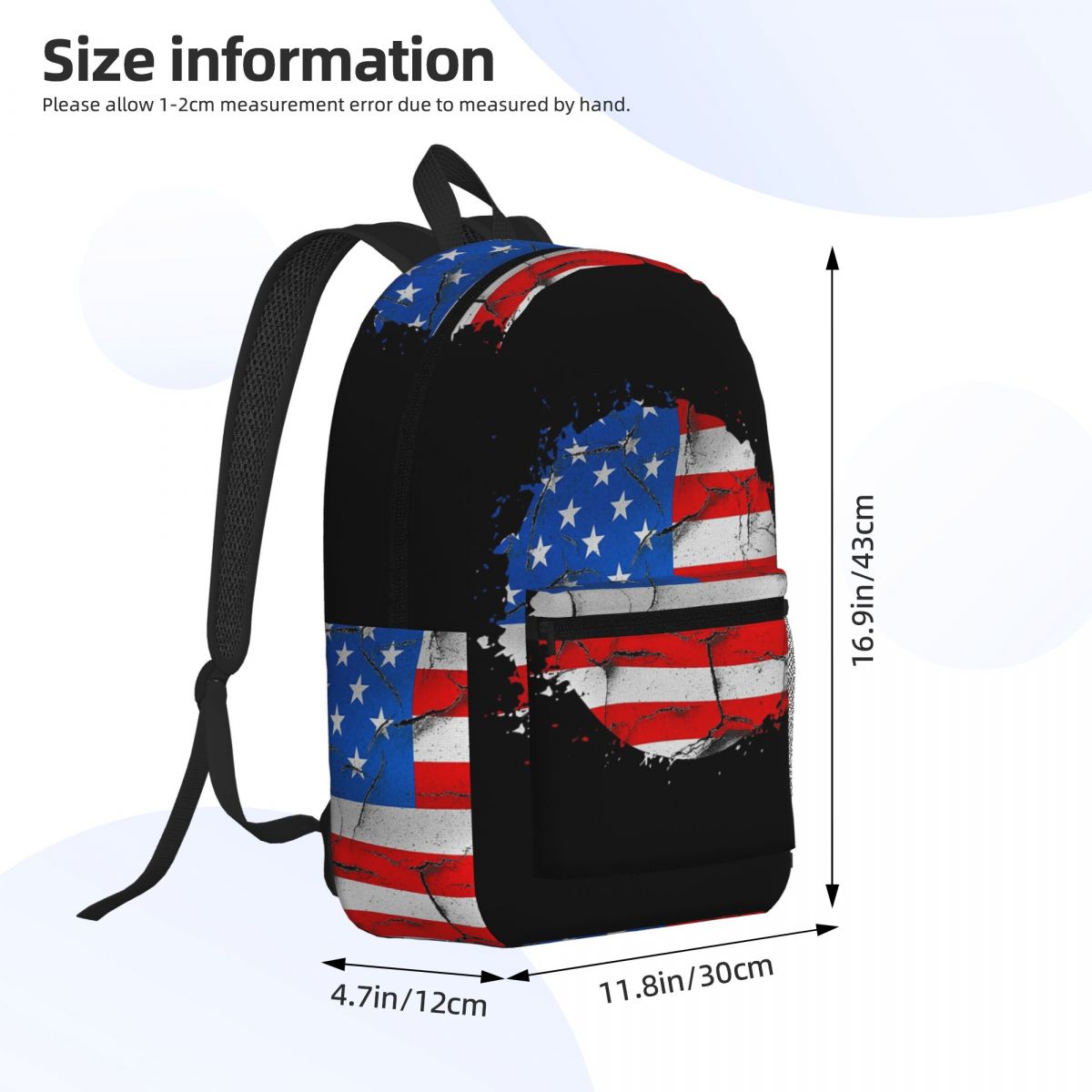Mochila com bandeira americana - Women Bags Usa avaliação e preço