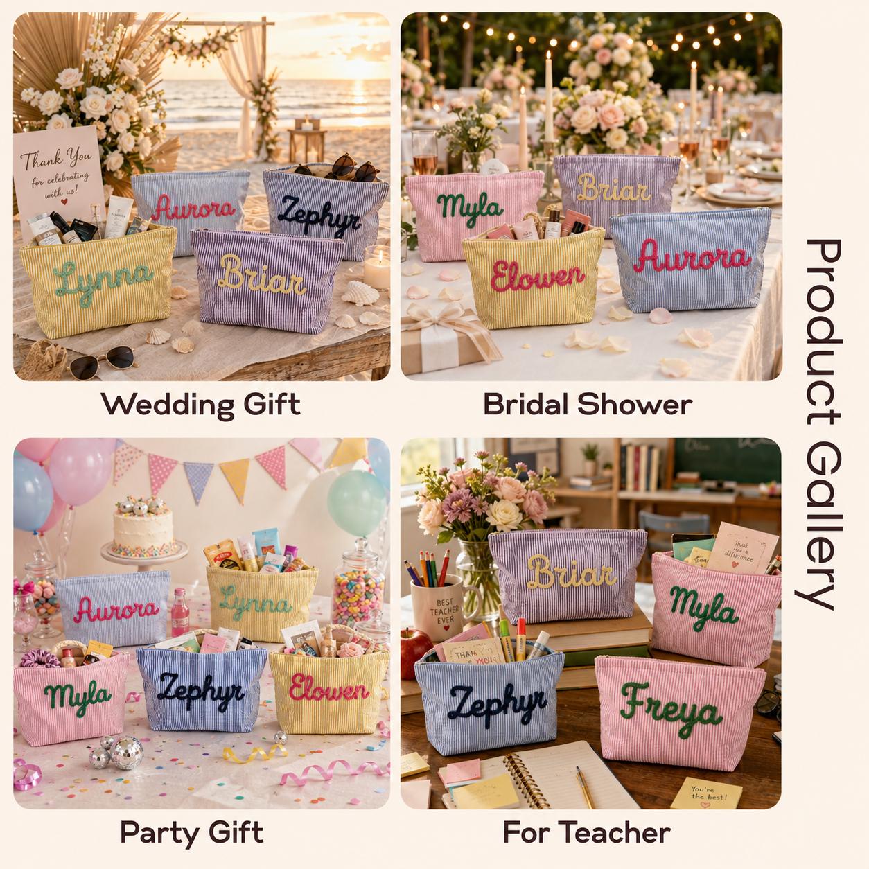 Bolsa de Maquiagem Personaliza - Women Bags Name avaliação e preço