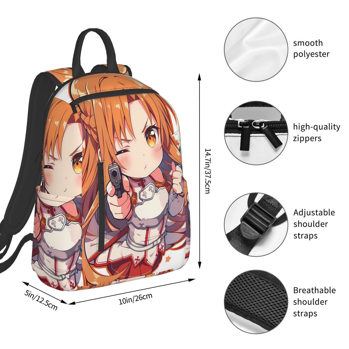 Mochila de Anime Sword Art Onl - Women'S Bag Online avaliação e preço