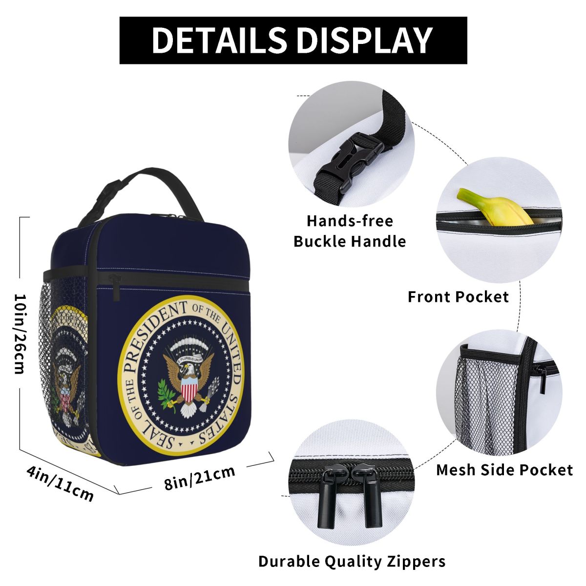Bolsa térmica isolada com selo - Women Bags Usa avaliação e preço